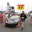 GT300クラス優勝の#55 NSX。