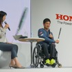 H.C.R. 2019 ホンダブース 国枝慎吾選手・まるも亜希子氏トークショー