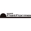 「FlatFormer」のロゴデザインは、「FlatFormer」を横から見たところがモチーフになっている。