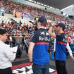 2019年F1日本GP、木曜実施イベントの模様。