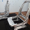 日産　薄型シートのフレーム（手前）　
