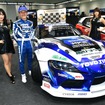 Team TOYO TIRES DRIFT 川畑真人選手は東京オートサロンブースに登場し、「IDC Tsukuba Drift」への意気込みを語った