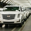GMの米国テキサス工場で生産されているキャデラック・エスカレード