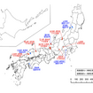 チェーン規制箇所日本地図