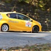 0カーが通過すると、競技車両がやってくる