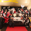 トヨタ・ヤリスWRCで出走した勝田貴元が国際格式部門総合優勝。