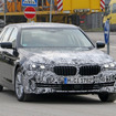 BMW 5シリーズツーリング 改良新型プロトタイプ（スクープ写真）