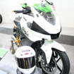 【東京モーターサイクルショー08】カワサキ…発売間近の KLX250 と D-TRACKER X