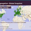 日本を含む世界の主要地域ではREMによるHDマップの作成が進む