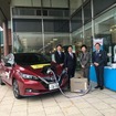 宇部市と日産自動車、電気自動車を活用した「災害連携協定」を締結