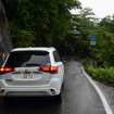 山岳路での走りは1.9トンという車重を考えると望外なほどに軽快だった。