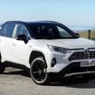 ハイブリッド車の例：トヨタRAV4ハイブリッド（UK仕様）