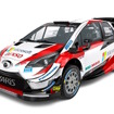 2020年仕様「トヨタ・ヤリスWRC」の公開画像。