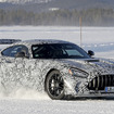 メルセデス AMG GT R ブラックシリーズ開発車両（スクープ写真）