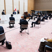 緊急事態宣言後、記者会見に臨む安倍首相（4月7日）