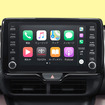 ヤリス 8インチディスプレイオーディオ（画面はApple CarPlay接続時）