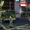 渋谷駅前バスターミナル（3月28日、東京都渋谷区）