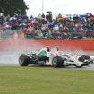 【F1イギリスGP】決勝…雨でピンチに、雨をチャンスに