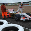 【F1イギリスGP】決勝…雨でピンチに、雨をチャンスに