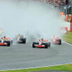 【F1イギリスGP】決勝…雨でピンチに、雨をチャンスに