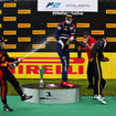 FIA-F2選手権第2戦表彰式