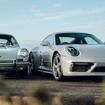 オーストラリアで最初のポルシェ 911 初代（1965年型）とポルシェ 911 現行のカスタマイズモデル