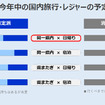 今年中の国内旅行・レジャーの予定