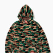 Fleece Hoodie 　カラー：Camouflage　サイズ：S, M, L　価格：1万1,000円（税別）