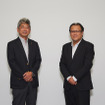 ヤマハ発動機 島本誠取締役（左）と静岡大学 木村雅和副学長