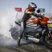 ハーレー ライブワイヤー、市販電動バイクの最速記録を樹立