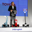 トヨタ ウィングレット…常時持ち歩ける移動支援ロボット