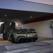 アウトモビリ・ピニンファリーナ・バッティスタと専用の充電システム
