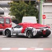 フェラーリ SF90 スパイダー（仮）開発車両（スクープ写真）