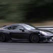 ポルシェ ケイマン GT4 RS 開発車両（動画スクリーンショット）