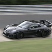 ポルシェ ケイマン GT4 RS 開発車両（動画スクリーンショット）