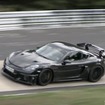 ポルシェ ケイマン GT4 RS 開発車両（動画スクリーンショット）