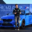 BMW M2 CS とMotoGP 予選最速のファビオ・クアルタラロ選手