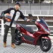 ホンダ PCX160 と モーターサイクルジャーナリスト 青木タカオ氏