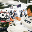 角田裕毅選手（F1アブダビ若手テスト）