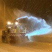 国交省ロータリー除雪車により、NEXCO東日本管内の除雪に協力