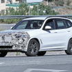 BMW X3 改良新型プロトタイプ（スクープ写真）