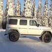 メルセデスベンツ　G500/G550 4x4スクエアード 次期型プロトタイプ　スクープ写真