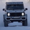 メルセデスベンツ　G500/G550 4x4スクエアード 次期型プロトタイプ　スクープ写真