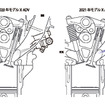 ホンダ X-ADV スプレーフォーム比較イメージ