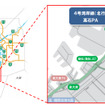 阪神高速 4号湾岸線（北行）高石PA 位置図