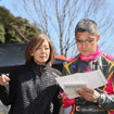 宮村朋子さん（左）と 圭rallyprojectコ・ドライバー 山田政樹さん（右）