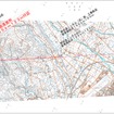 崩落箇所は新青森から195.123km地点。