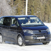 VW T7 プロトタイプ（スクープ写真）
