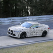 BMW M4 CSL プロトタイプ（スクープ写真）