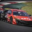 GT300クラス3位の#55 ARTA NSX GT3（高木真一／佐藤蓮）